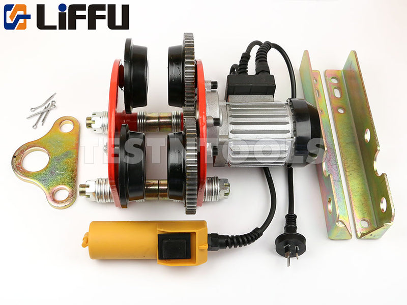 Liffu Powered I-Beam Trolley For Electric Hoist 1200Kg