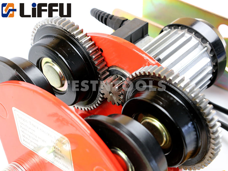 Liffu Powered I-Beam Trolley For Electric Hoist 1200Kg