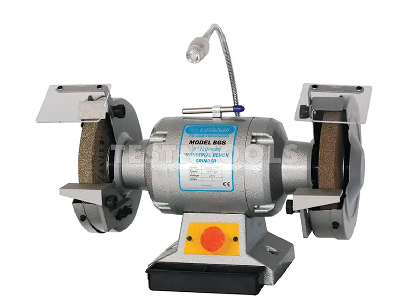 Linishall Heavy Duty Bench Grinder 200mm (8") 1HP BG8