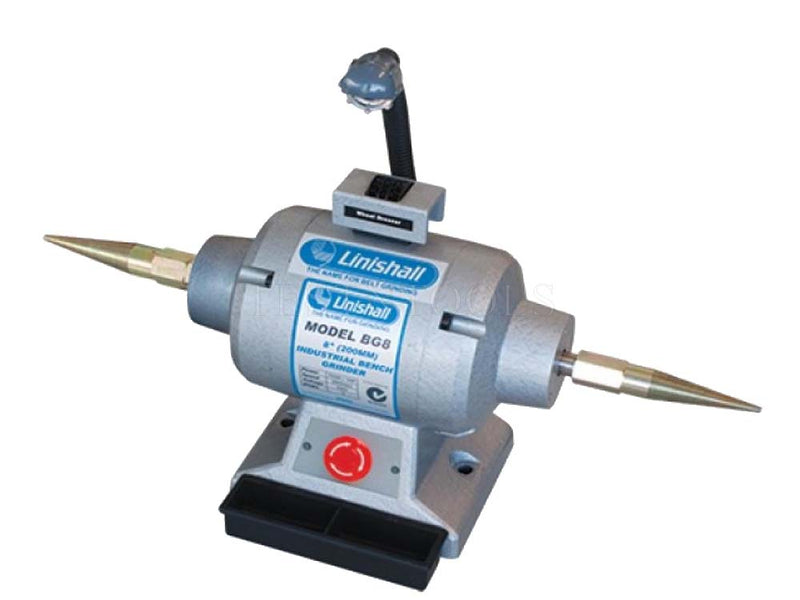 Linishall Polisher With Double Taper Spindle 900W 1.25HP BG250BUFF