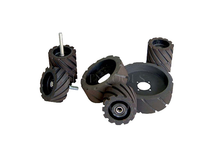 Linishall Replacement Rubber Contact Wheels 100mm x 100mm RCW440