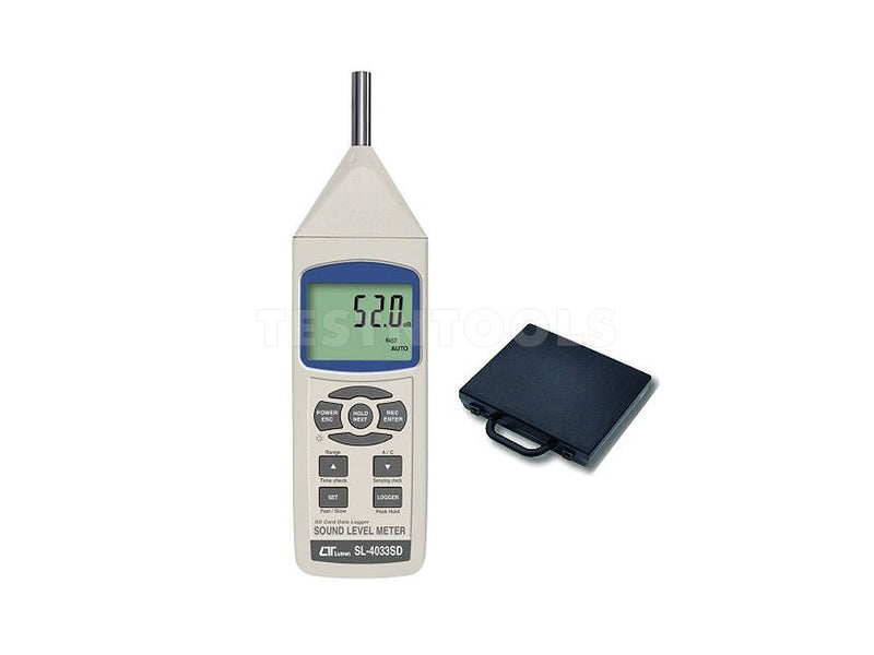 Lutron LU-SL4033SD Class 1 Sound Level Meter With Data Logging