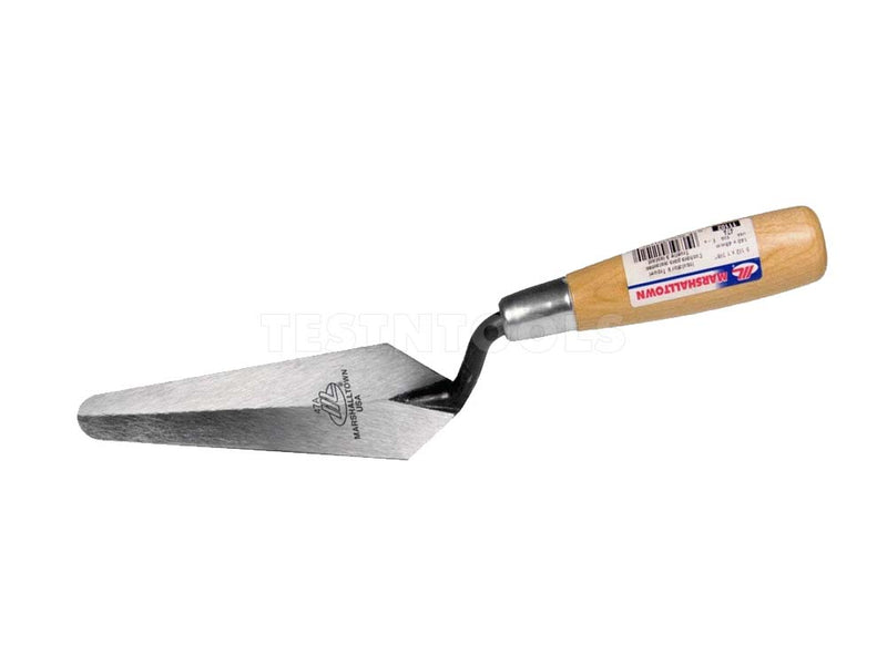 Marshalltown Flex Insulators Bullnose Pointing Trowel Wood Handle 140mm x 48mm MT47A