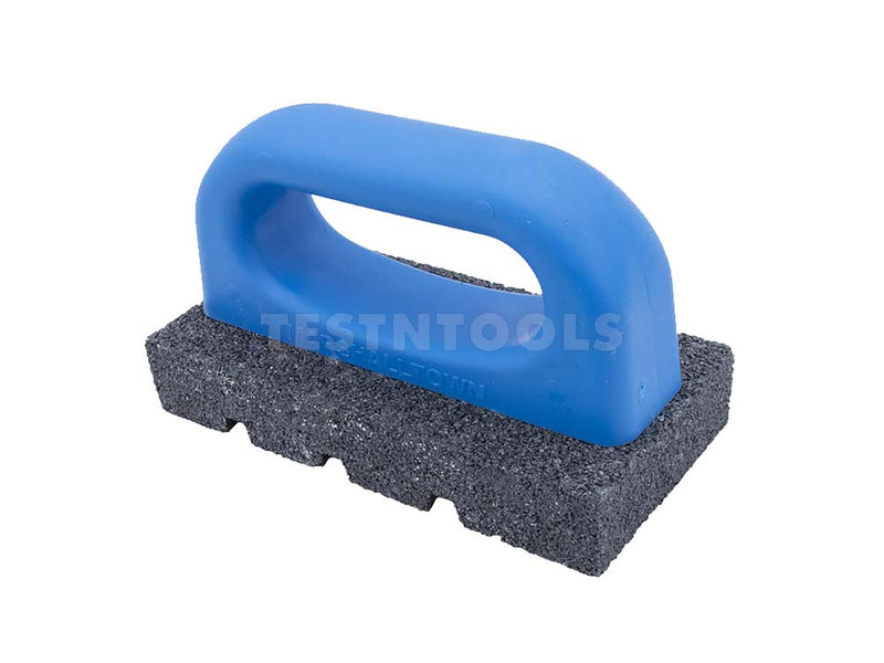 Marshalltown Rubbing Brick Fluted With Handle 200mm x 90mm x 38mm 20 Grit MT841