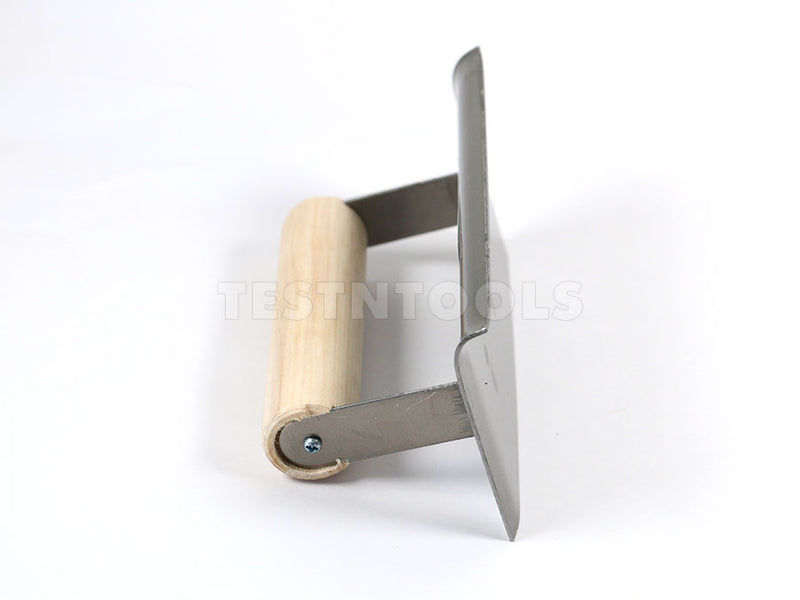 Marshalltown QLT Carbon Steel Concrete Hand Edger Curved Ends 150mm x 70mm x 10mm MT92