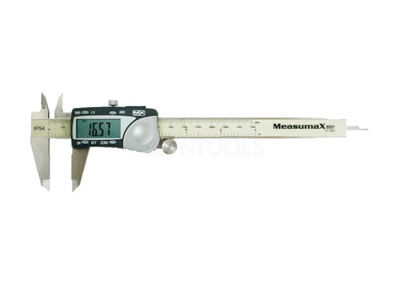 Measumax Digital Caliper 150mm / 6" IP54 31-180