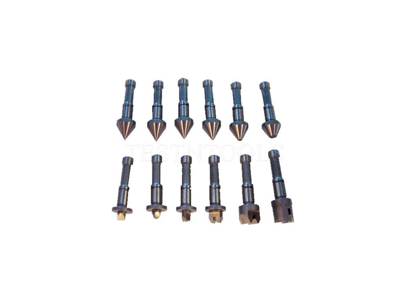 Mitutoyo Anvil Spindle Tip Set 0.4mm-7mm 64-3.5 TPI For Outside Micrometer 126-800