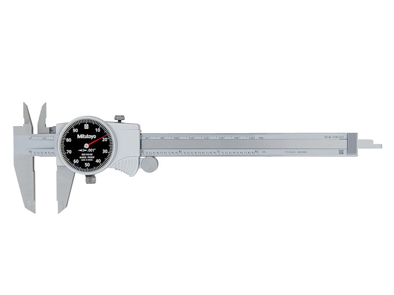 Mitutoyo Dial Caliper 150mm 0.01mm 505-732