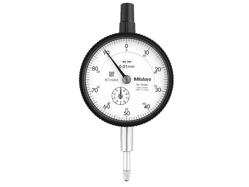 Mitutoyo Dial Indicator Lug Back 10mm 0.01mm 2046A