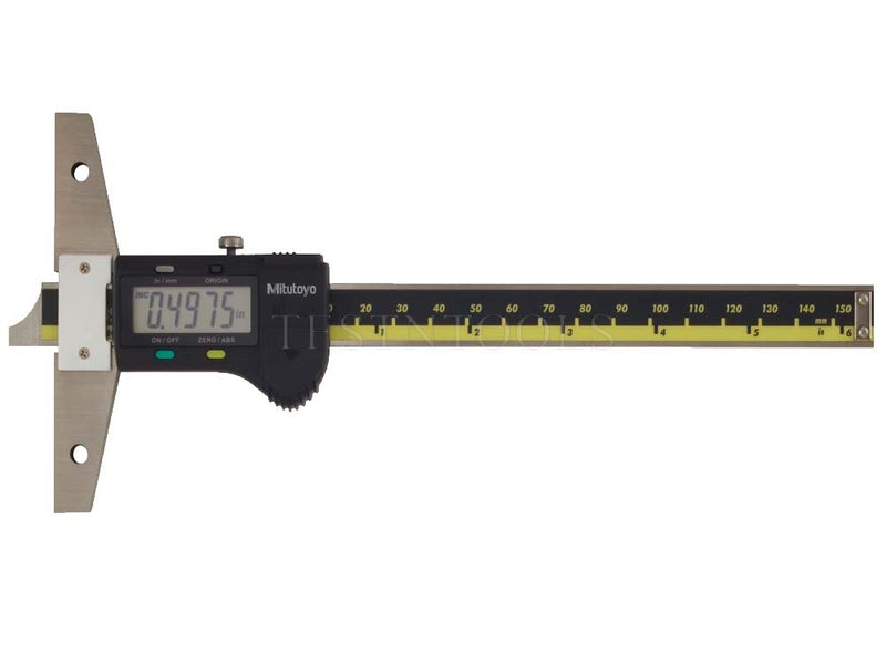 Mitutoyo Digimatic Depth Gauge 150mm 6" 0.01mm 0.0005" 571-211-30