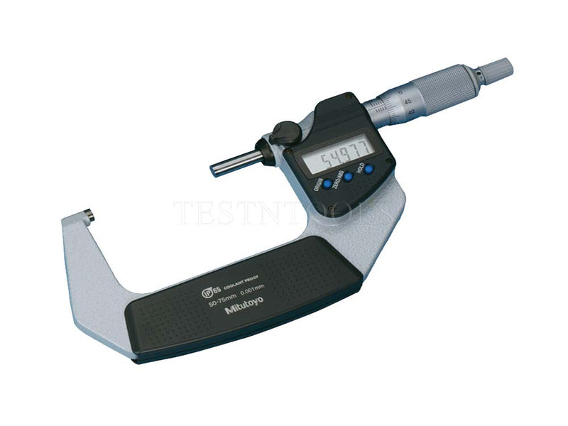 Mitutoyo Digimatic Micrometer 50-75mm 0.001mm IP65 Without SPC Data Output 293-242-30