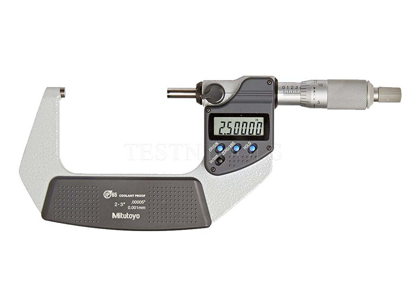 Mitutoyo Digimatic Micrometer 50-75mm 2-3" 0.001mm 0.00005" Without Data Output 293-342-30