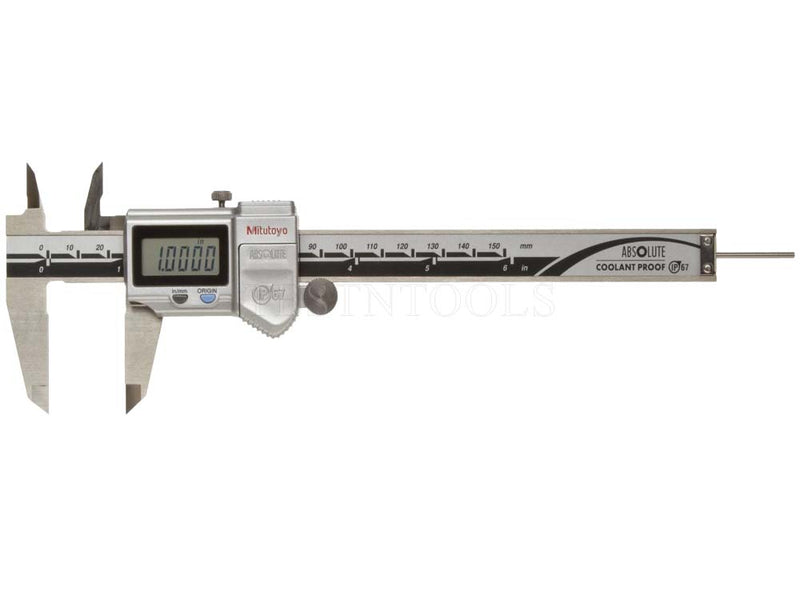 Mitutoyo Digimatic Calipers 150mm 6" 0.01mm 0.0005" IP67 Coolant Proof 500-752-20