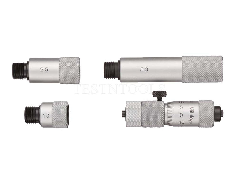 Mitutoyo Inside Micrometer Tubular Extension Rod 50-150mm 3Pc 137-201