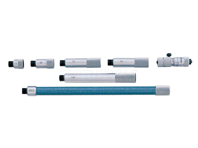 Mitutoyo Inside Micrometer Tubular Extension Rod 50-500mm 6Pc 137-203
