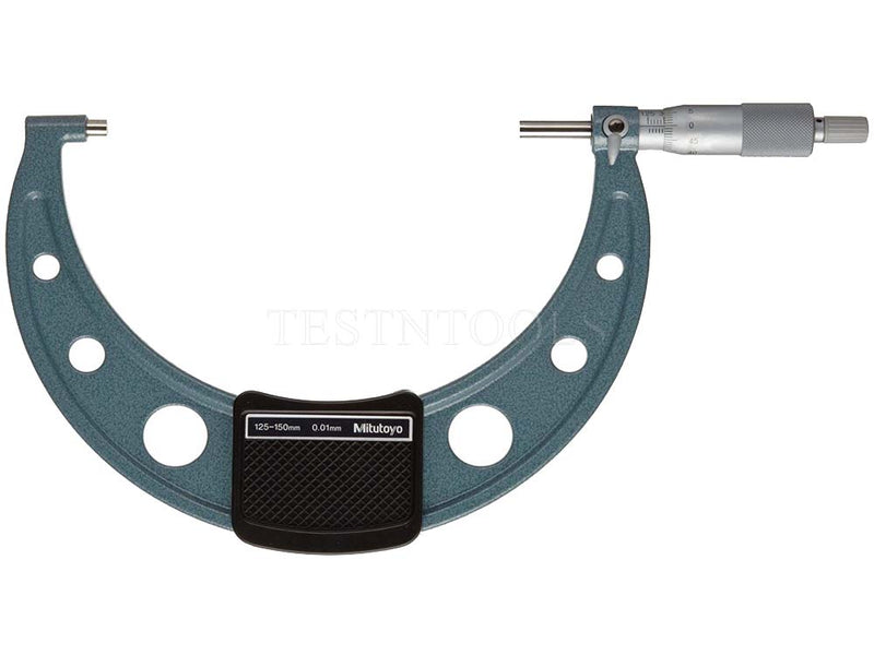 Mitutoyo Outside Micrometer 125-150mm 0.01mm With Ratchet Stop 103-142-10