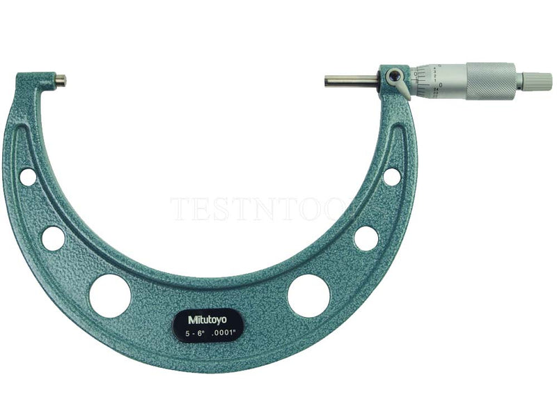 Mitutoyo Outside Micrometer 5-6" 0.001" With Ratchet Stop 103-182