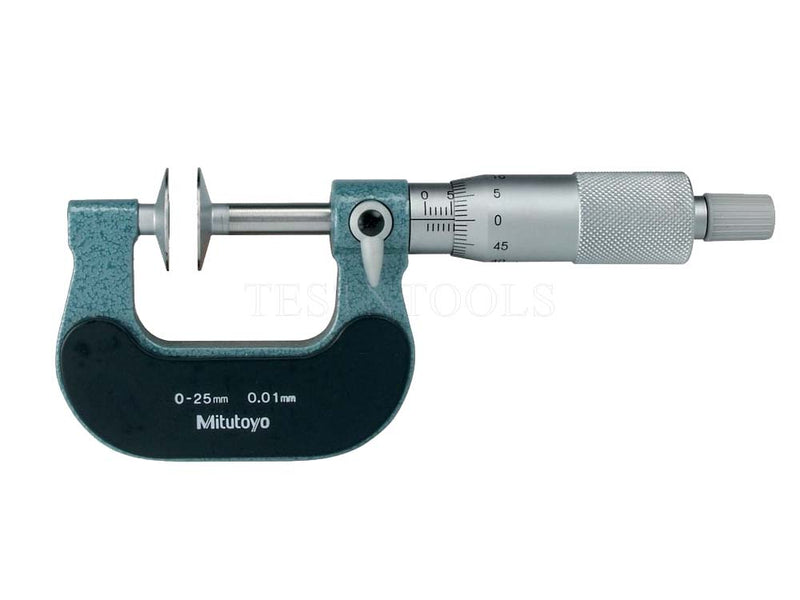 Mitutoyo Outside Micrometer For Paper 0-25mm 0.01mm 169-101
