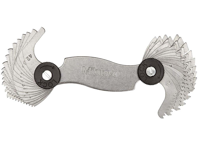 Mitutoyo Thread Pitch Gauge 4-42 TPI 60° 188-111