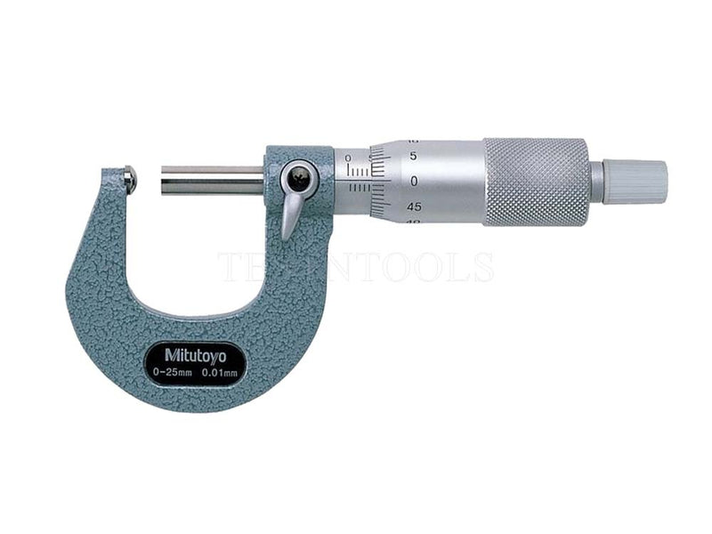 Mitutoyo Tube Micrometer 0-25mm 0.01mm Spherical Anvil Flat Spindle 115-115