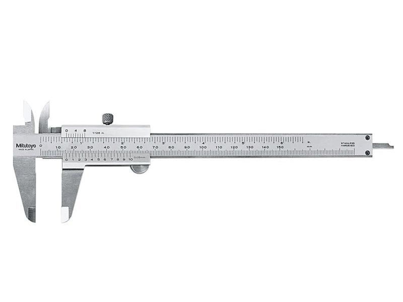 Mitutoyo Vernier Caliper 200mm (8") 0.02mm 0.001" 530-118