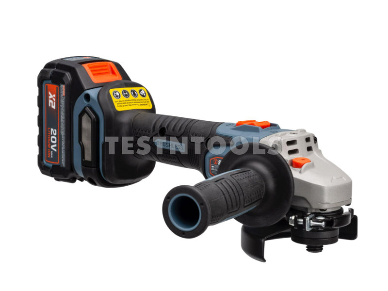 Senix 18V 2.0Ah Brushless Angle Grinder Kit with Charger 125mm PAX2125-M2-EU