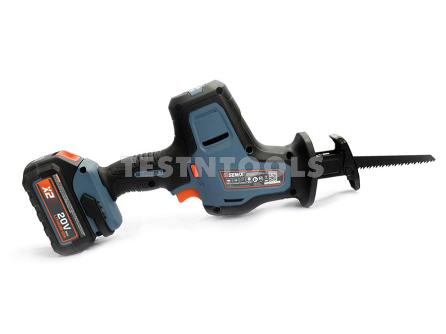 Senix 18V 2.0Ah Brushless Reciprocating Saw Kit with Charger 22mm PSRX ...