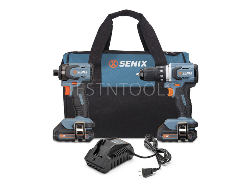 Senix 18V 2pc 4.0Ah Brushless Combo Kit S2K2B2-03