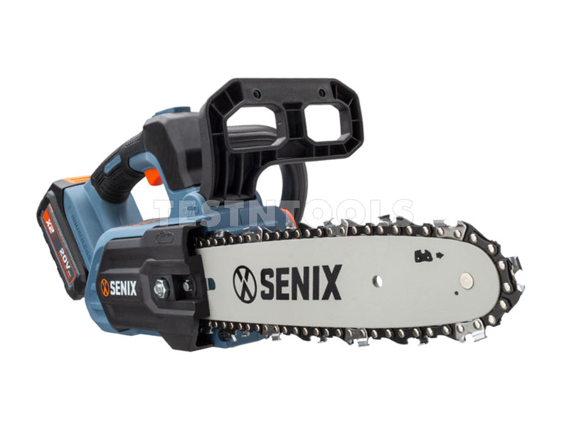 Senix 18V 4.0Ah Top Handle Chainsaw Kit with Charger 250mm CSX2-M1-EU