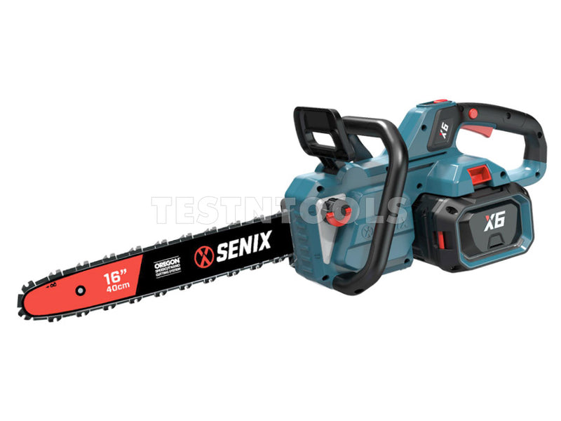 Senix 60V 4.0Ah Chainsaw Kit with Charger 450mm CSX6-M-EU