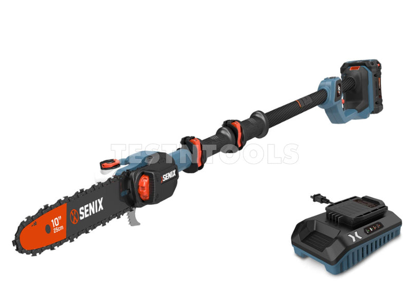 Senix 60V 4.0Ah Pole Saw Kit with Charger 250mm CSPX6-M-EU