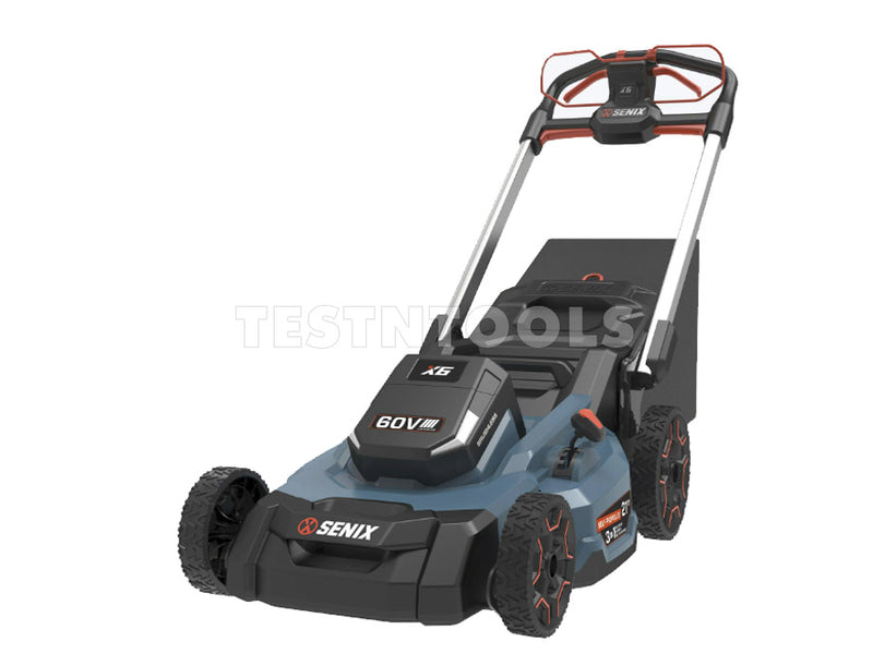 Senix 60V 8.0Ah Self Propelled Lawn Mower Kit with Charger 530mm LPSX6-H-EU