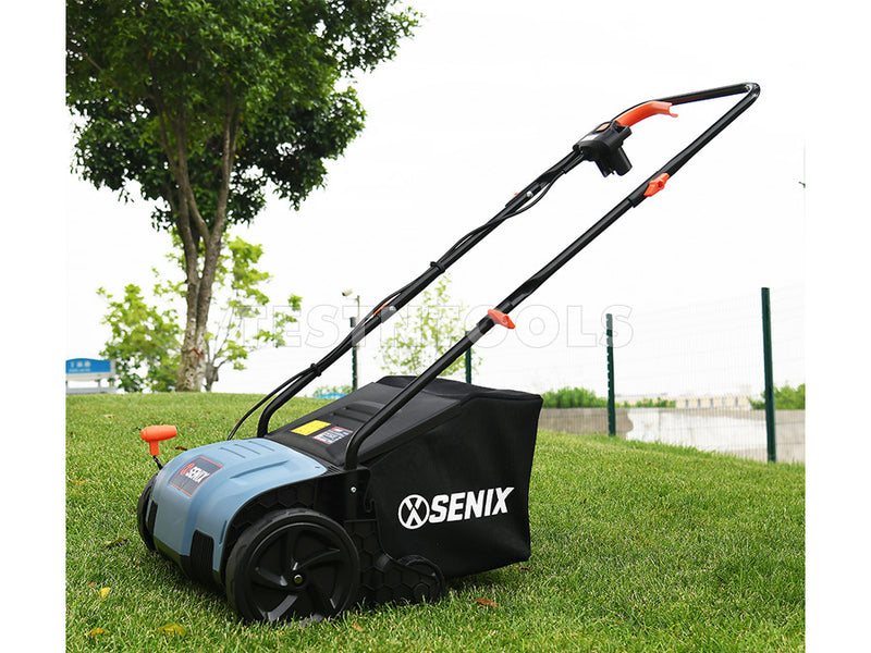 Senix Electric Lawn Scarifier Dethatcher 320mm (13") 1300W SCE12-L-EU