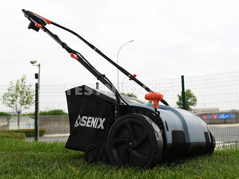 Senix Electric Lawn Scarifier Dethatcher 320mm (13") 1300W SCE12-L-EU