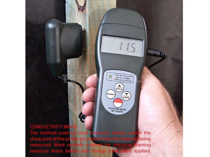 Sinsui Dual Mode Ultrasonic Moisture Meter MC-7825PS