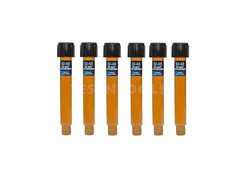 Spectroline EZ-Ject Replacement Universal/POE Dye Cartridge 15ml 6 Piece SPE-EZ5E-P6