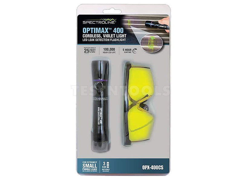 Spectroline Optimax 400 UV Flashlight SPE-HVL-CS