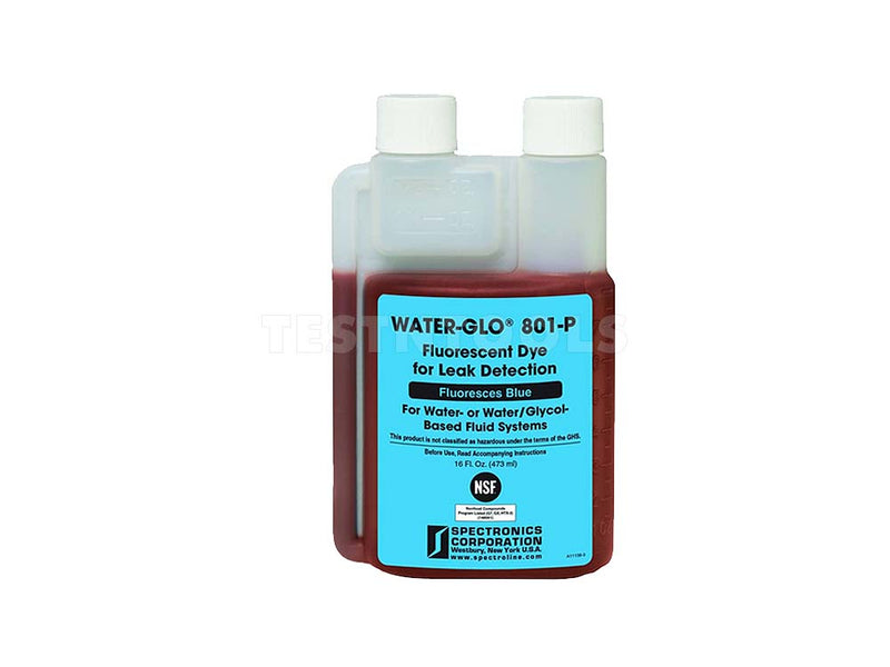 Spectroline Water-Glo Fluorescent Dye Blue 16oz (473ml) SPE-WGB-16