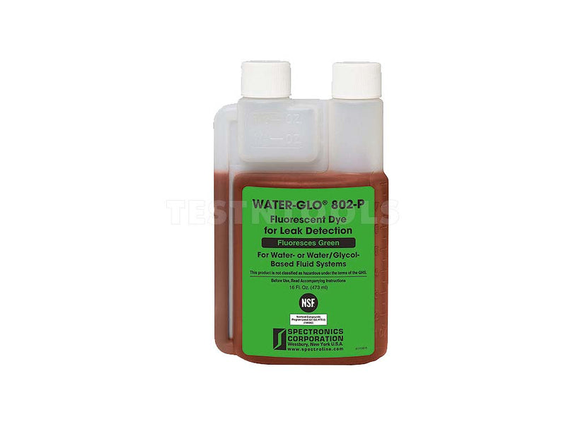 Spectroline Water-Glo Fluorescent Dye Green 16oz (473ml) SPE-WGG-16