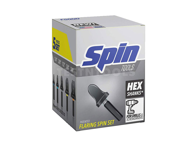 Spin Tools HVAC Flaring Tool Set 1/4" - 3/4" CI-F5000