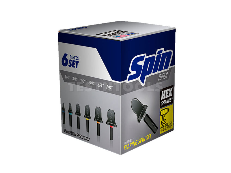 Spin Tools HVAC Flaring Tool Set 1/4" - 7/8" CI-F6000