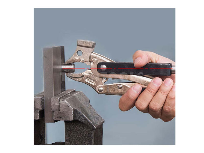 Strong Hand Dual Axis Pull Pliers With Hammerhead 205mm CLAM-PPD100