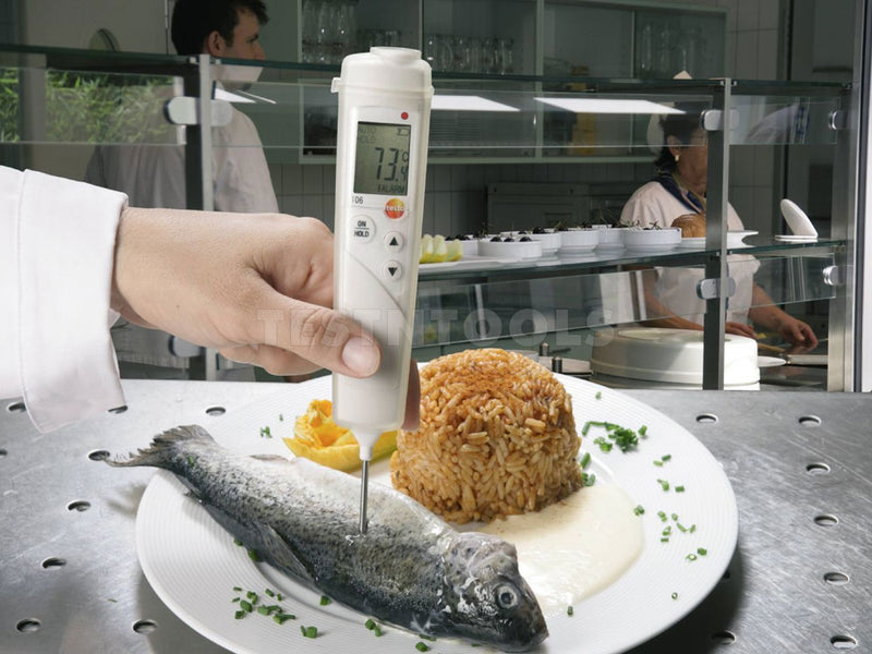 Testo Digital Food Thermometer Set With Topsafe 106-T3