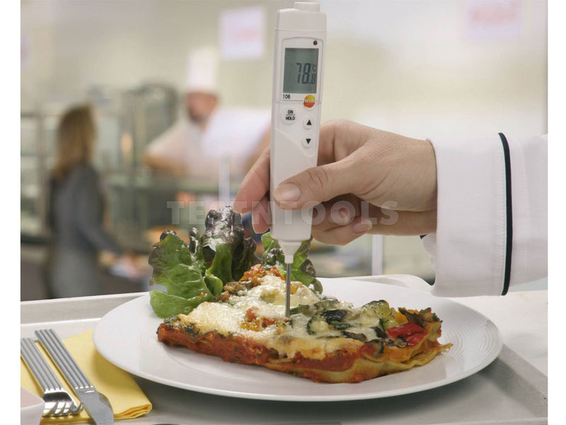 Testo Digital Food Thermometer Set With Topsafe 106-T3