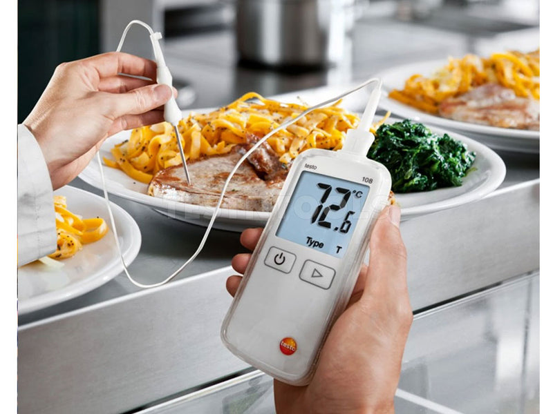 Testo Digital Food Thermometer With Pen Probe 108