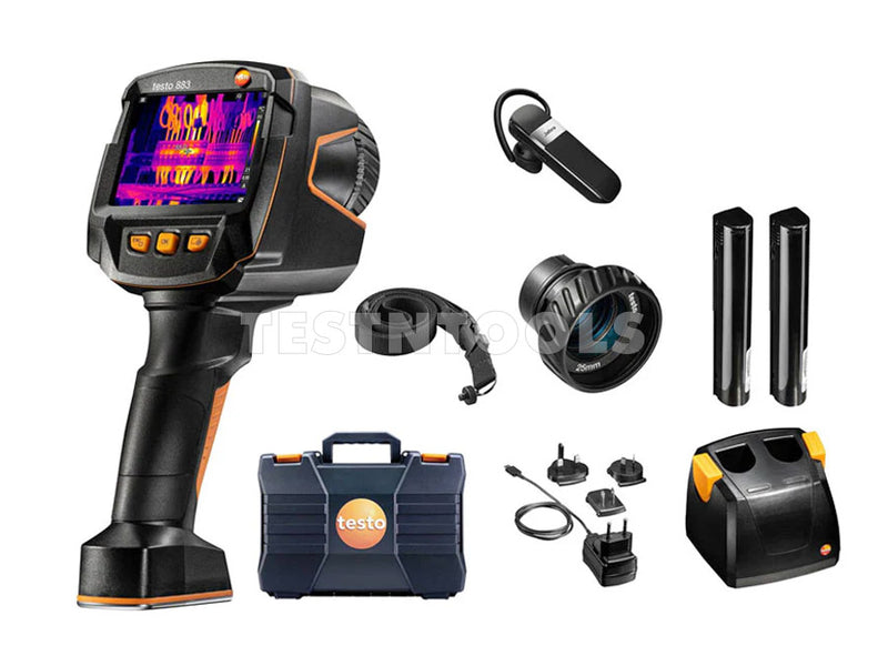 Testo Smart Thermal Imaging Camera Kit with Super Resolution T883