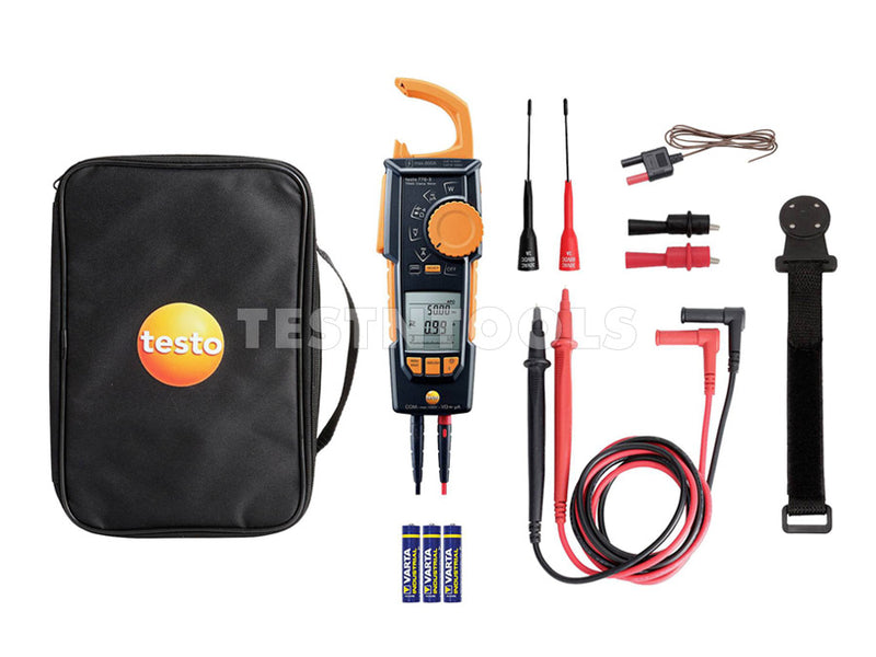 Testo True RMS Clamp Meter Premium Kit 1000V ACDC 770-3