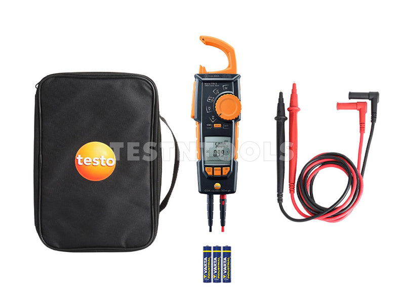 Testo True RMS Clamp Meter With Bag 1000V ACDC 770-3