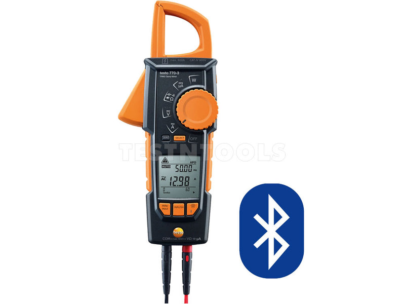 Testo True RMS Clamp Meter With Bag 1000V ACDC 770-3
