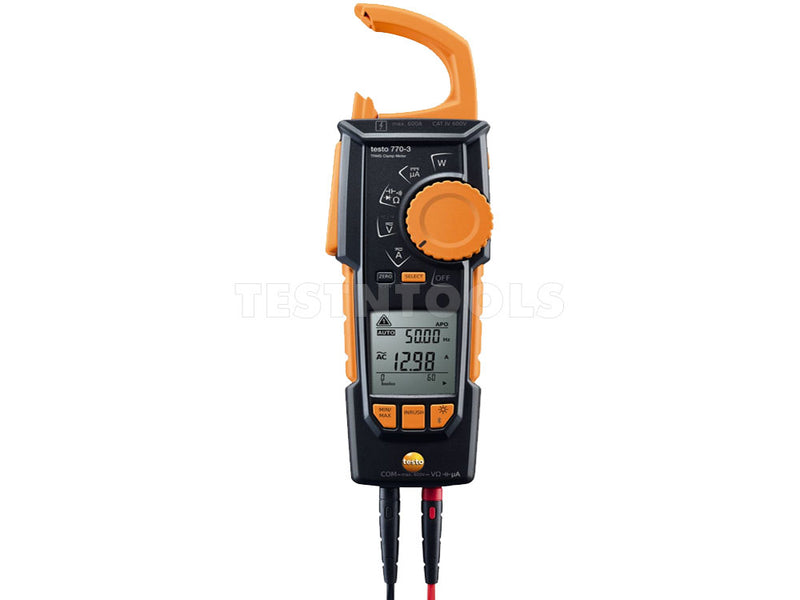 Testo True RMS Clamp Meter With Bluetooth 770-3